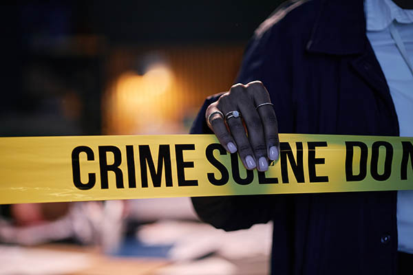Support during crime scene cleanup